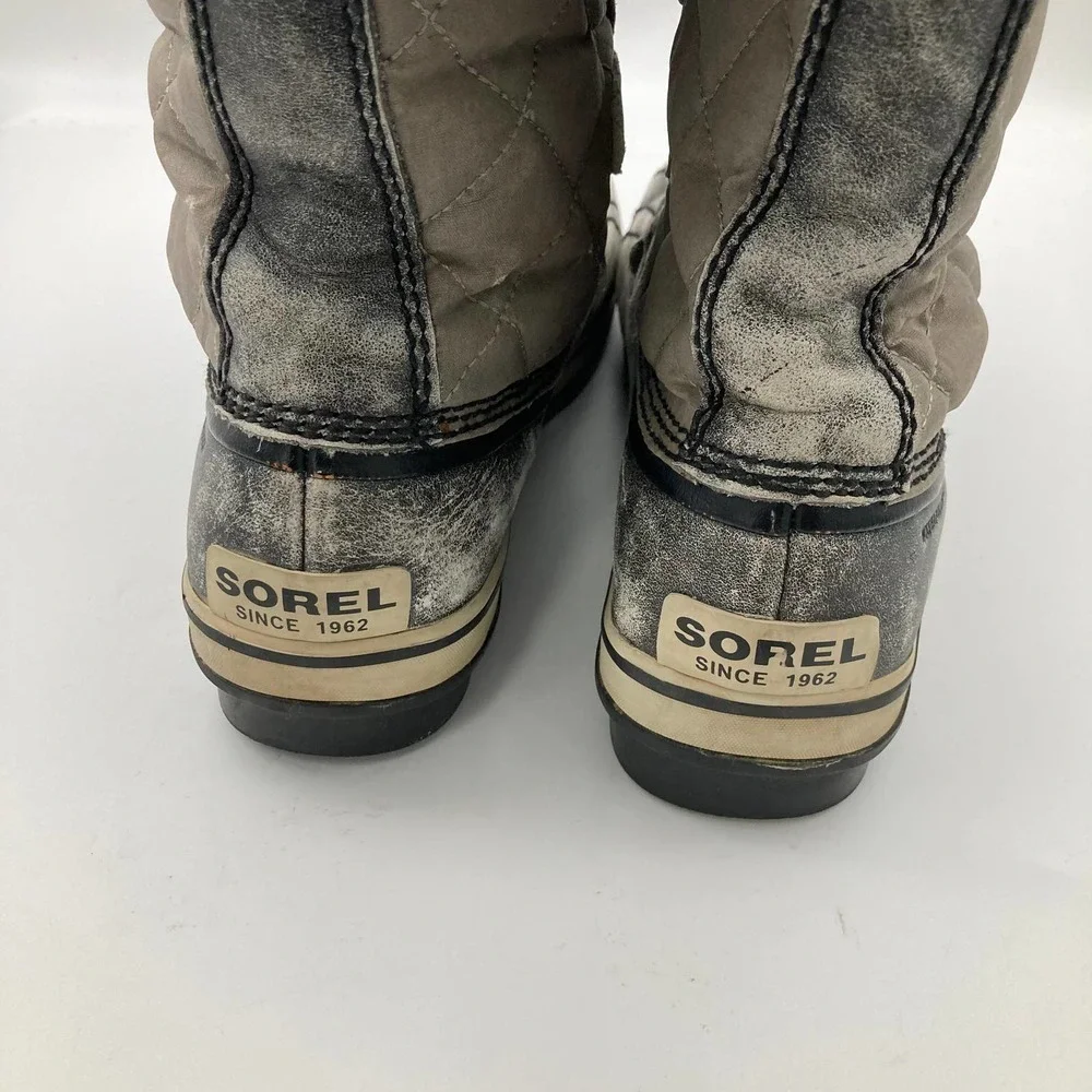 Sorel Tofino Distressed Waterproof Fur Winter Boot